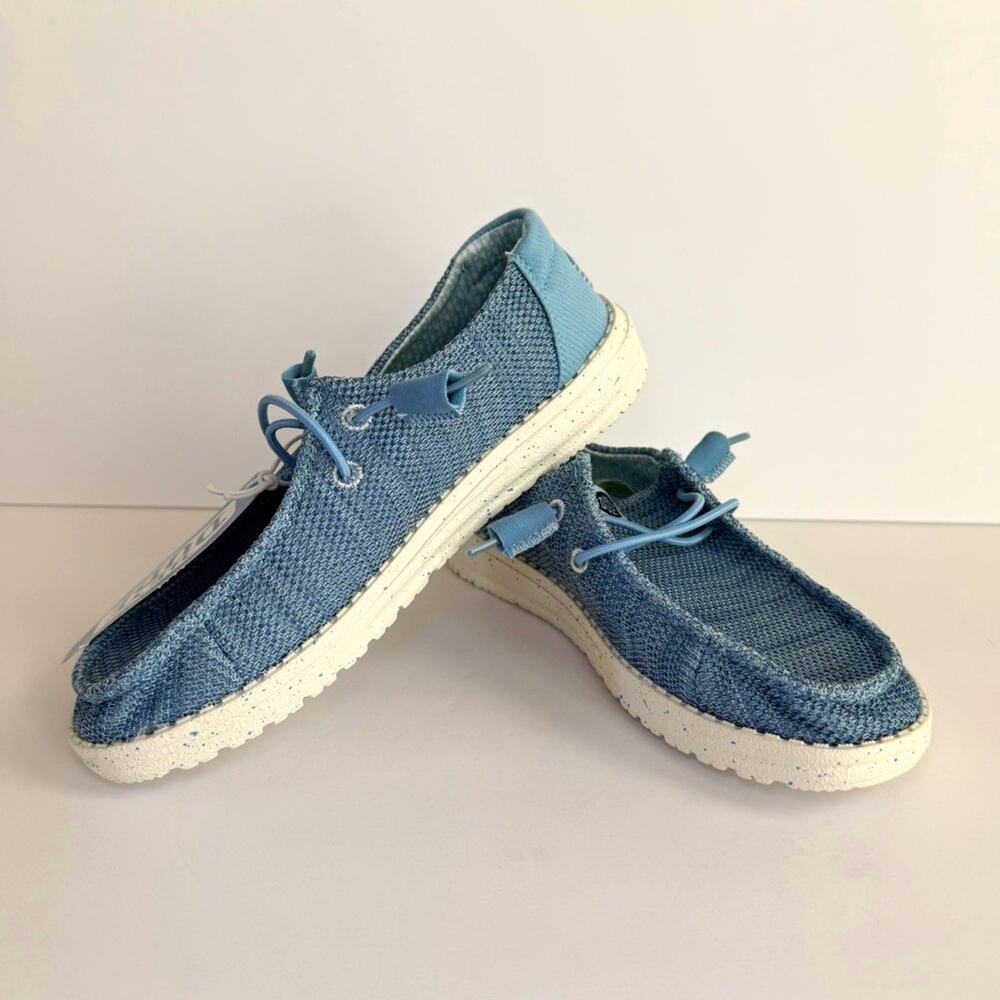 Hey Dude Wendy Stretch Sox Blue Breeze US 5W